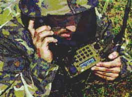 AT RF13 Portable VHF Transceiver with Scrambler