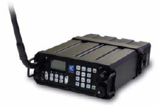 Codan 2110 with tape whip HF antenna